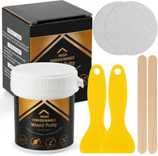 White Oak Wood Filler, High-Performance White Oak Wood Putty Kit - Quickly Fi...