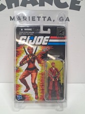 G.I. Joe 2012 SDCC Exclusive - Kim  Jinx  Arashikage  red variant  MOC