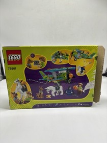 🔥LEGO Scooby-Doo Mystery Plane Adventures 75901 with Box & Manual Missing Pcs