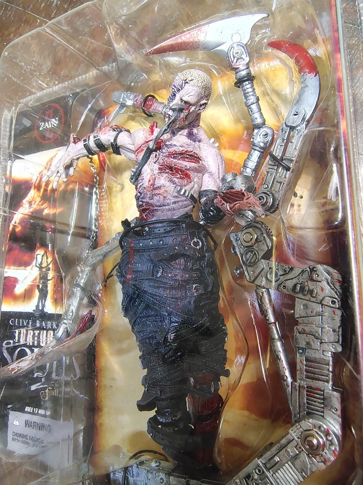 McFarlane Toys Spawn Clive Barkers Tortured Souls 2 The Fallen ZAIN 2002 SIN USAR, EN CAJA Foto 2 de 4