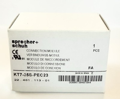 Sprecher Schuh KT7-25S-PEC23 Connection Module