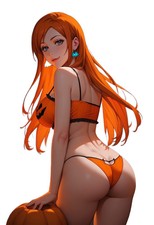 Orihime Inoue Halloween Vinyl Car Decal Sticker 7  Weatherproof