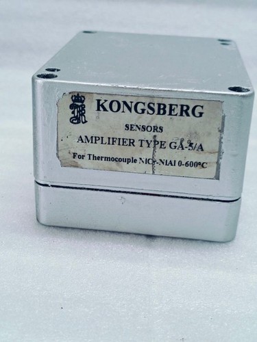 KONGSBERG GA-5/A THERMOCOUPLE NICR-NIAI 0-600°C AMPLIFIER - Picture 5 of 5