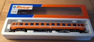 ROCO voiture voyageurs 1ière classe JAFFA orange/crème OBB 45021 NEUF