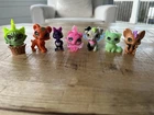 Monster High Pet Lot Of 7 Coffin Lagoona Frankie Deuce Raven Mcflytrap Sweet Fan