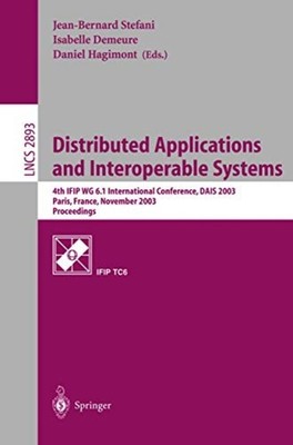 Distributed Applications and Interoperable Systems : 4t - Trade Paperback NEW In