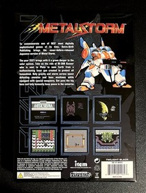 Metal Storm - Nintendo NES - 2019 - Retro-bit - CIB - Black Cartridge