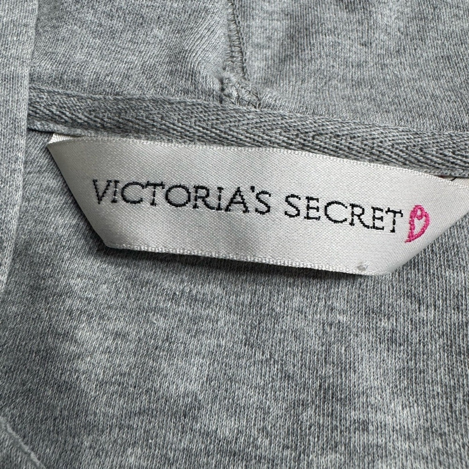 Victoria's Secret Gray Basic Oversized Hoodie Siz… - image 2