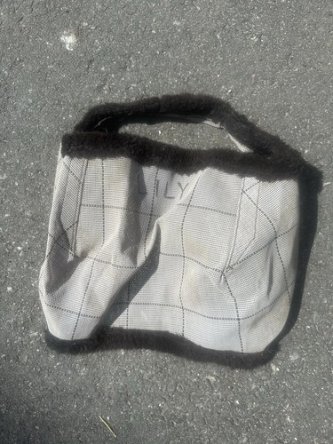 FARNAM Horse Fly Mask Light Weight Summer Spring Airflow Mesh Sz Warmblood Horse
