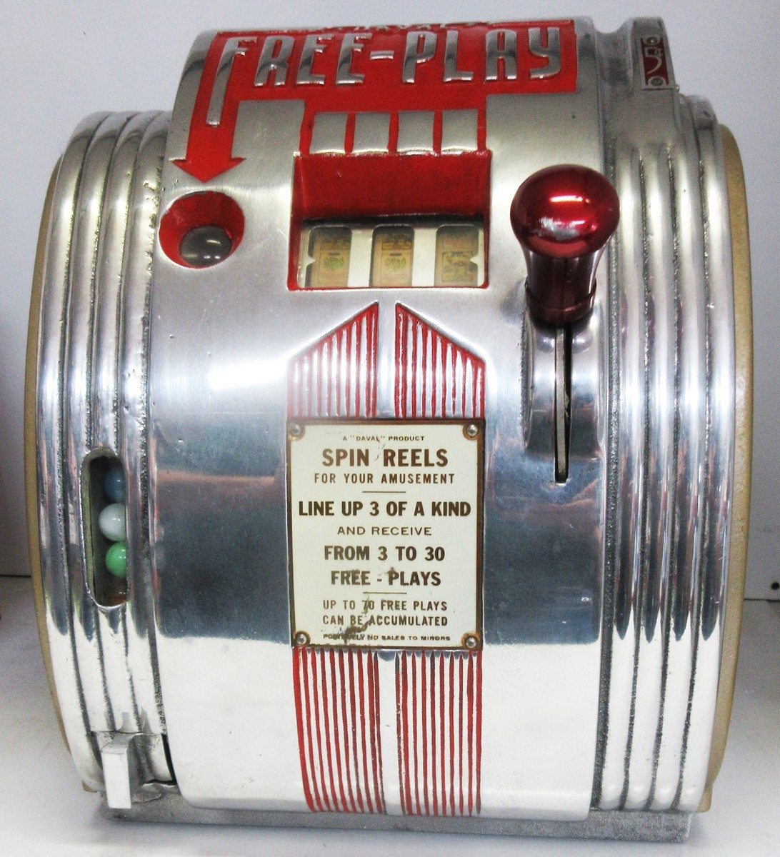 Daval Free-Play 5¢ Trade Stimulator (1940s) Cigarette Fully Restored