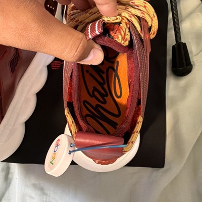  Versace Burgundy Chain Reaction Sneakers 10.5 