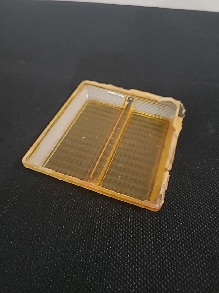 Ford SAE LH Or RH Tail Light Lens 2 or 4 Door 1975-77 Granada Amber Turn Signal - Image 3 of 3