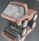 Vintage RESTORED 1969 Hot Wheels The heavy Weights Racing Rig BROWN Truck Only