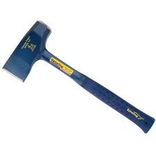 EstWing E3-FF4 14" Solid steel Fireside Friend Splitting Tool w/Blue Vinyl Grip