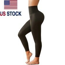 Anti Cellulite Compression Leggings High-Waisted Tummy Control Shapewear Shaping