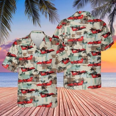 Canadian Coast Guard Dash 8 100 Shirt Hawaiian Shirt
