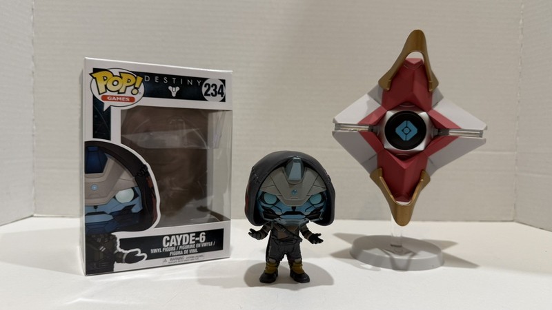 CAYDE-6 Lot #234, Sundance Ghost Vinyl, Loose w/ Box, Retired Funko POP, Destiny