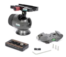 Gitzo Center Ballhead GH2780QR  upgraded to ARCA SWISS plates #0912