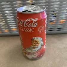 VTG 12 OZ 1993 SANTA CLAUS COCA-COLA CLASSIC OPEN CAN - Empty Can