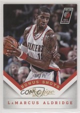 2013-14 Panini Prestige Gold Bonus Shots 4/10 LaMarcus Aldridge #143 a2e