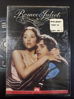 Romeo And Juliet 1968 (DVD Region 1) Widescreen, Olivia Hussey *NEW, Sealed