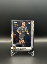 2025 Topps Chrome Sapphire MLS Denis Bouanga LAFC Black 10/10