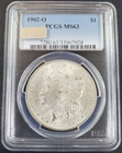 1902-O US Morgan Silver Dollar - PCGS Graded MS 63