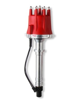MSD Chevy SBC BBC V8 Pro-Billet Distributor for MSD 6 / 7 / 8 Ignition - #85551
