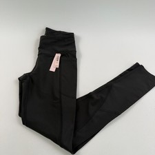Victoria's Secret High Rise 7/8 Length Legging w/ Side Pockets Black Size XS NWT