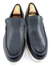 NEW Allen Edmonds "CARSON" HYBRID Venetian Loafers 10(L)&9.5(R) D Black (642N