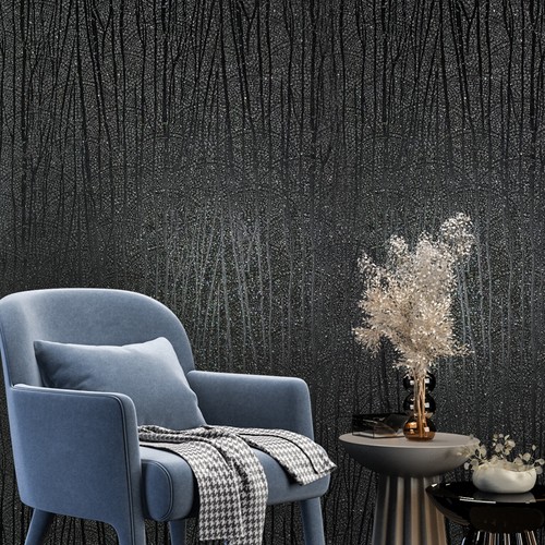 Mica zebra textured silver gray black bronze Arthouse Scales Natural Wallpaper - Picture 4 of 14