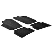 Set FußMatten Nach Maß Aus Gummi FüR VW Polo 2009-2017