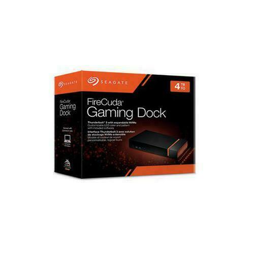 その他 Seagate Firecuda Gaming Dock 4TB HDD Firecuda Gaming Dock: External Drive and Thunderbolt 3 Dock