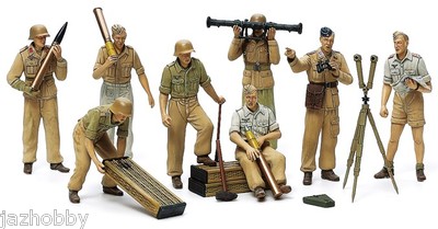 Tamiya 35343 1/35 Model WWII German Africa Corps Luftwaffe
