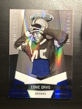 2010 Panini Certified Jersey #169 Ernie Davis /50!! HOF Legend!