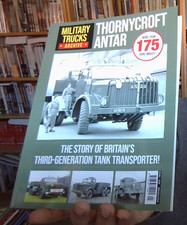 Military Trucks Archive 1: Thornycroft Antar BOOK FREE POST IN UK
