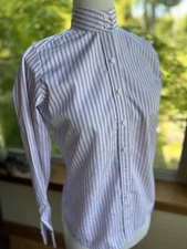 Tailored Sportsman Coolmax Equestrian Show Shirt Girls Size 16