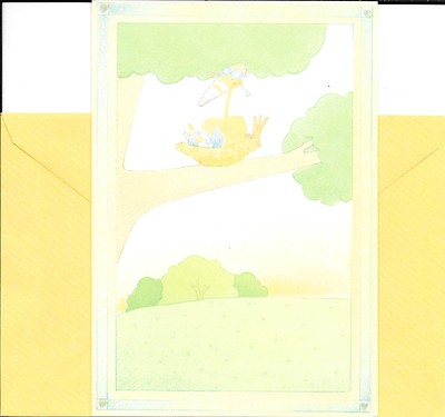 Dodo Bird Nest Greeting Card Thank You For Your Hospitality - American Greetings