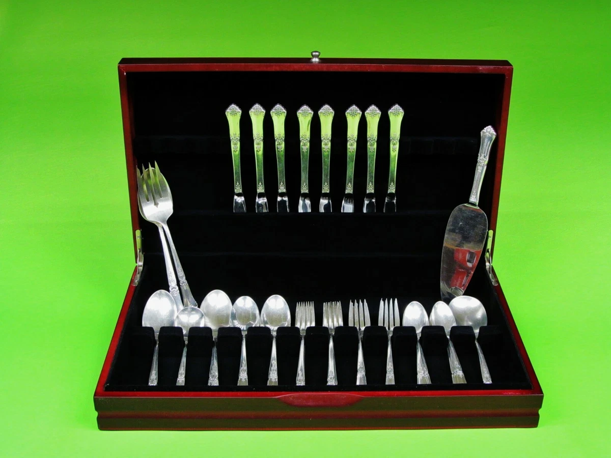 Stately Antique US Sterling Silver Flatware-Sets for sale | eBay