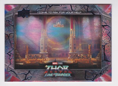 2023 Upper Deck Thor Love and Thunder Blue Silver Parallel #40 | eBay