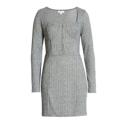 NWT! BP. Corset Long Sleeve Knit Dress, Size M, $59 | eBay