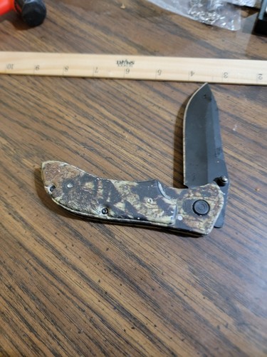 RUKO Camo Liner Lock Assisted Pocket Knife - Picture 2 of 9