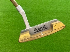 GOLFSMITH MILLED BRASS ALLOY PUTTER Right Handed Graphite Shaft 35" Length Used