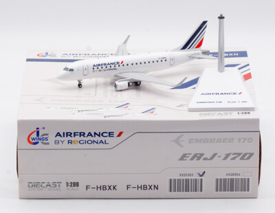 1:200 JC Wings AIRFRANCE BY ReGIONAL ERJ-170LR Airplane Diecast