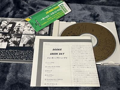 GreenDay Dookie Japan Reissue OBI CD (Reprise 1998) Punk Rock 90s