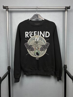 John Richmond Vintage Mens Crew Neck Sweatshirt Size M