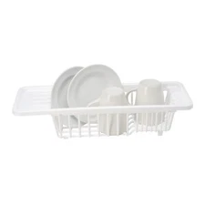 Sink Dish Rack | Dimensions 17.9"x 6.3"x 3.9" | Kitchen Accessories | Holds D...