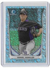 Daniel Winkler 2014 Bowman Chrome Prospect SHIMMER REFRACTOR #BCP23   /15