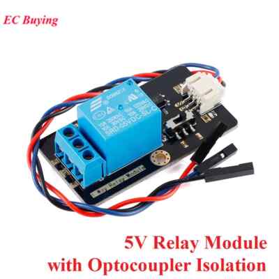 5V optocoupler isolation relay module, high/low level trigger relay