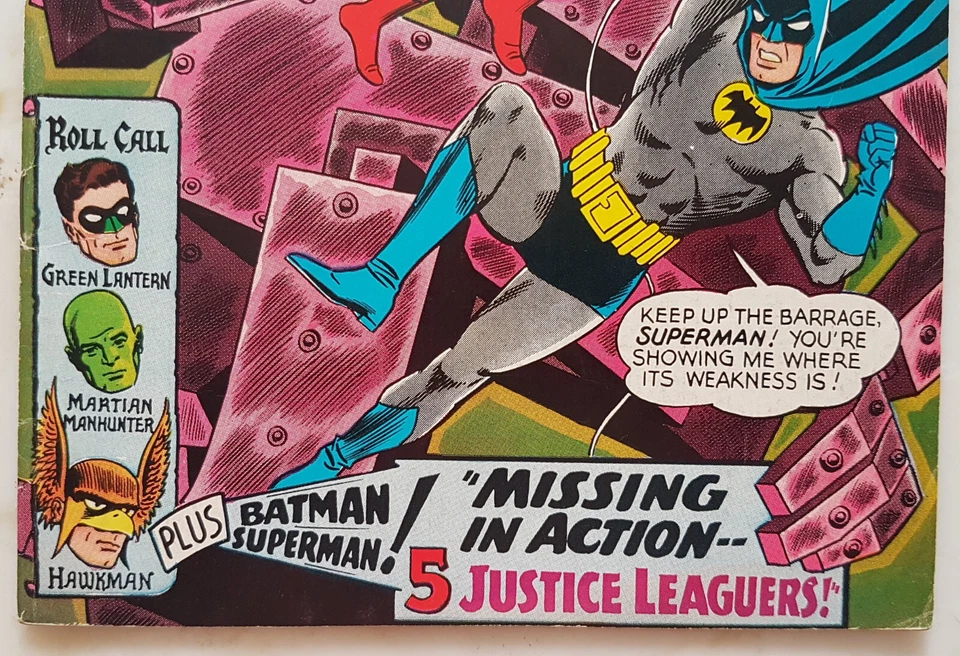 JUSTICE LEAGUE OF AMERICA # 52 - DC COMICS 1967 - ottimo++ - Immagine 3 di 4